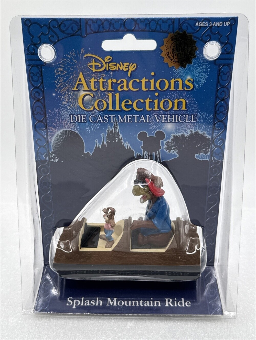 Disney Parks Attractions Collection Splash Mountain Ride Diecast Vehicle 2002